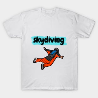 Skydiving Free Fall T-Shirt